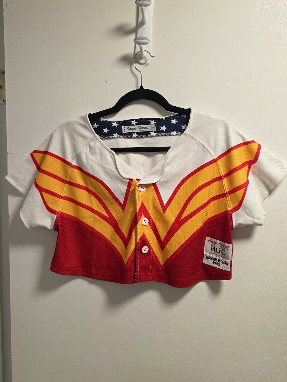 Headgear Classics Wonder Woman Crop Top